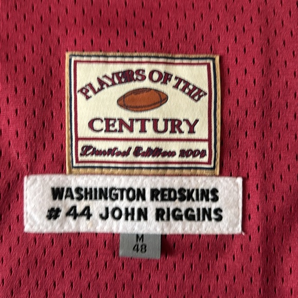 John Riggins #44 Players of the Century Limited Edition Medium Jersey Size 48 - Picture 3 of 4